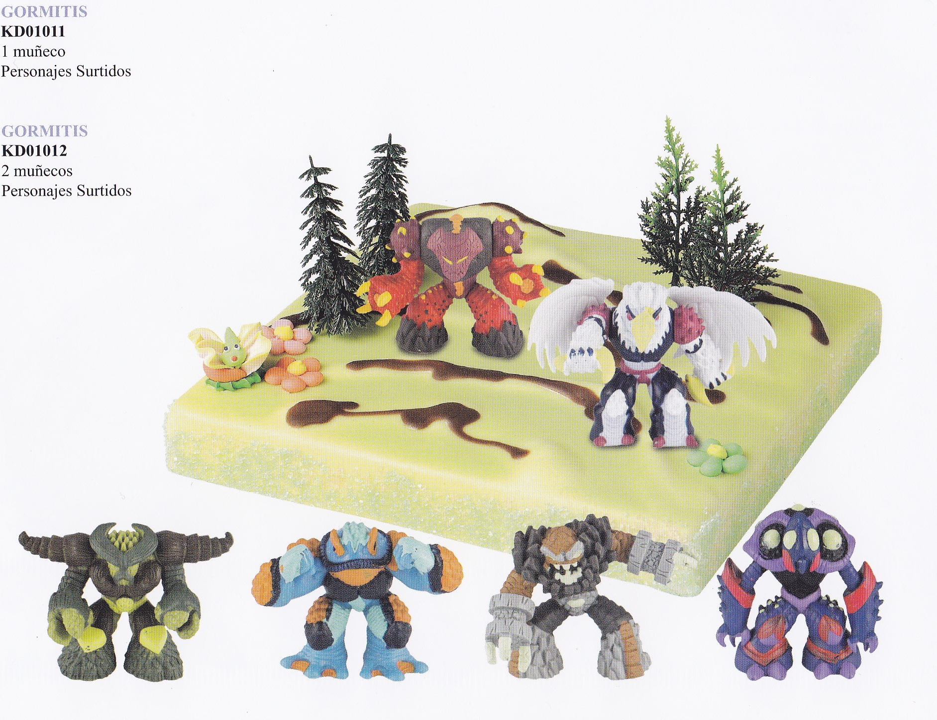 Kit REF m03022 Gormiti · Artipas