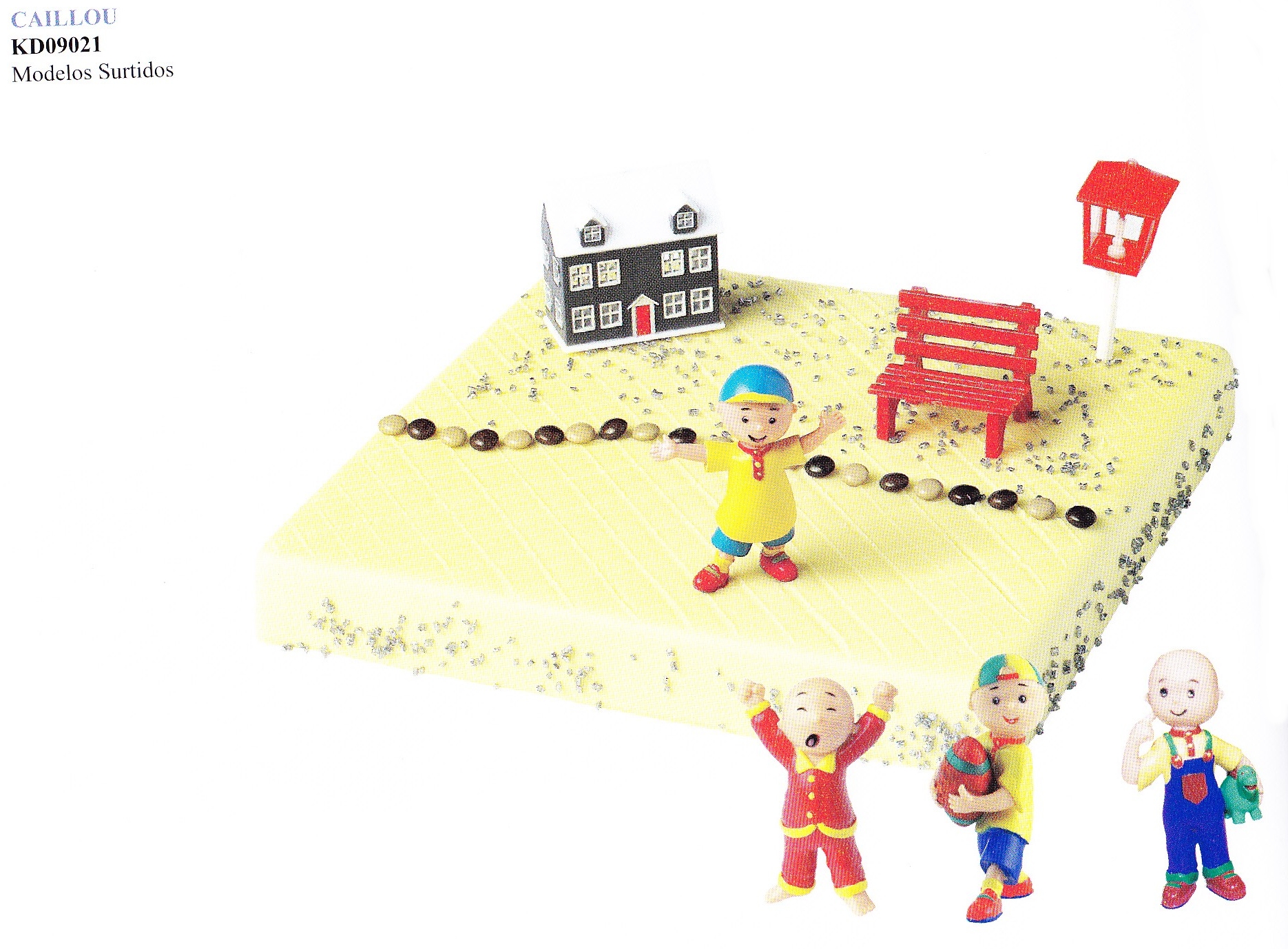 Kit REF C3076 Caillou C/ 6 Ud · 6 unidades · Artipas