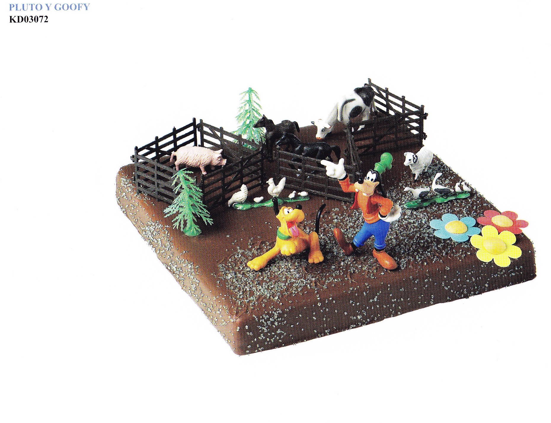 Kit Pluto Goofy C/ 6 Ud · ref 9810 · 6 unidades · Artipas