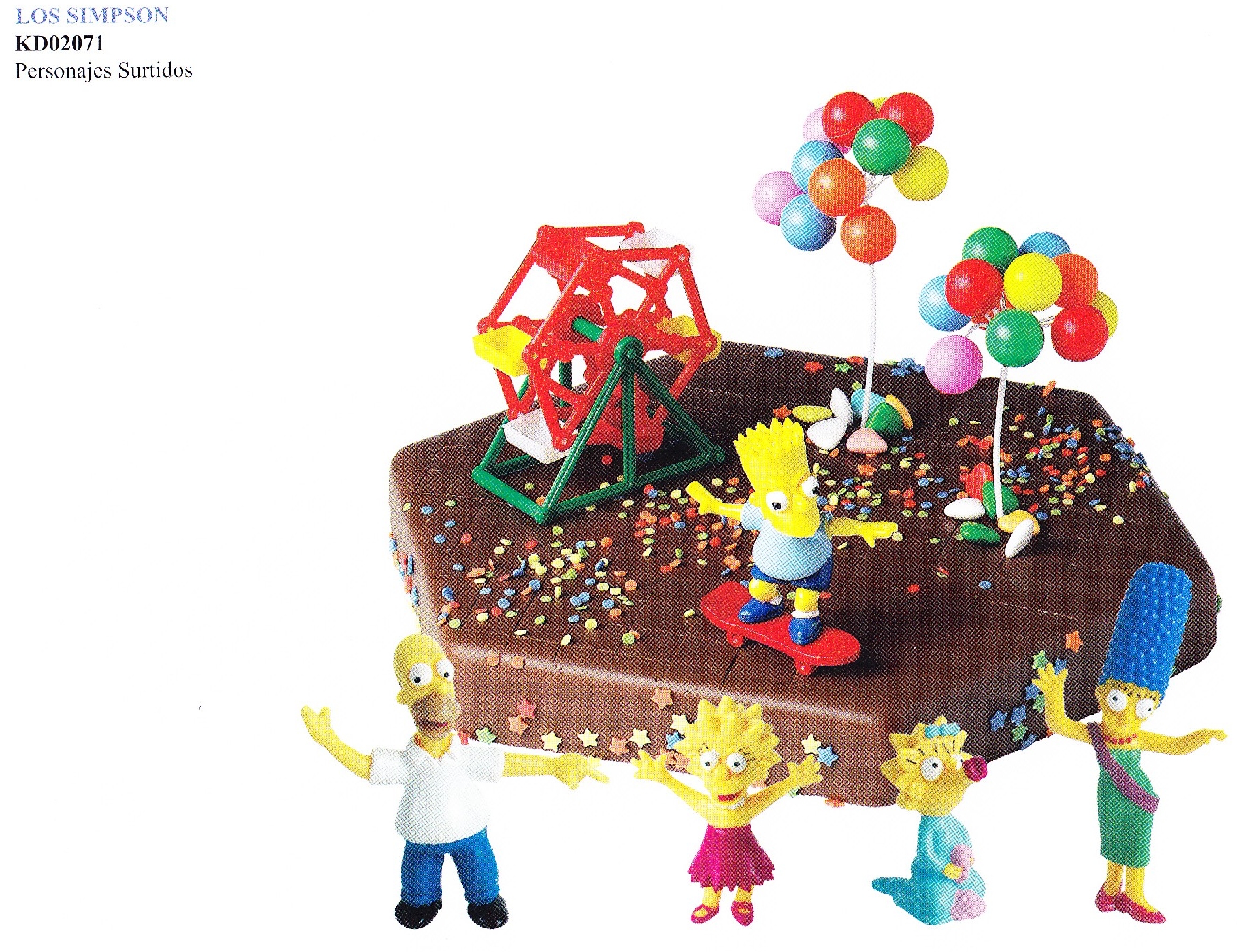 Kit REF C2042 Los Simpson C/ 6 Ud · 6 unidades · Artipas