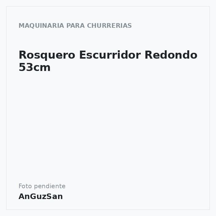 Rosquero Escurridor Redondo 53cm · Blanco