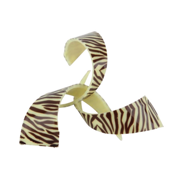 Rizo Abierto Cebra Chocolate Blanco · 69 unidades · Artipas