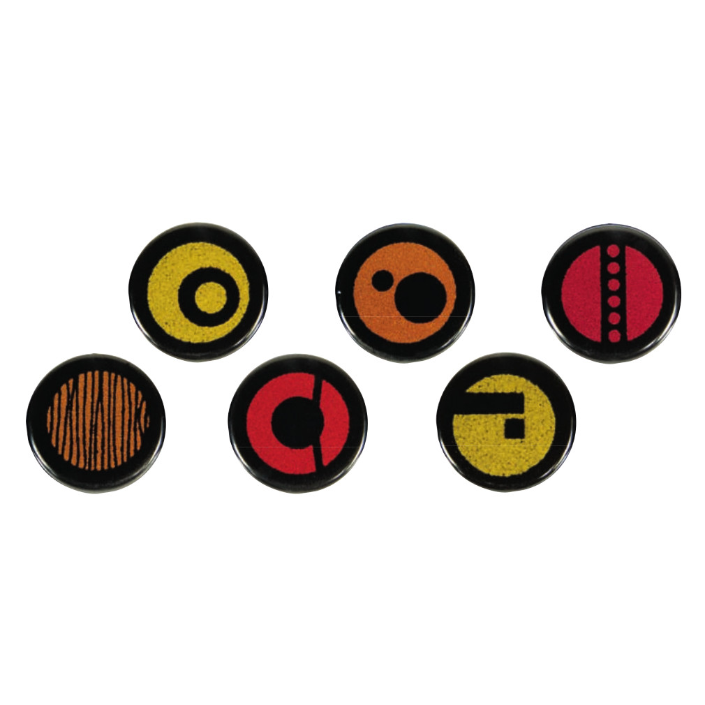 Círculos Surtidos Chocolate Negro Colores · 480 unidades · Artipas