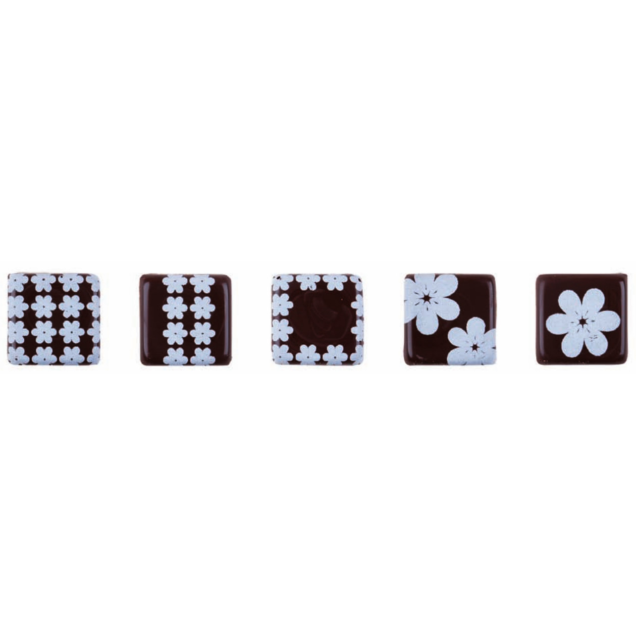 Cuadros Surtidos Chocolate Negro · 250 unidades · Artipas