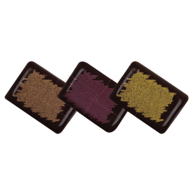 Placa Metalizada Chocolate Negro · 175 unidades · Artipas