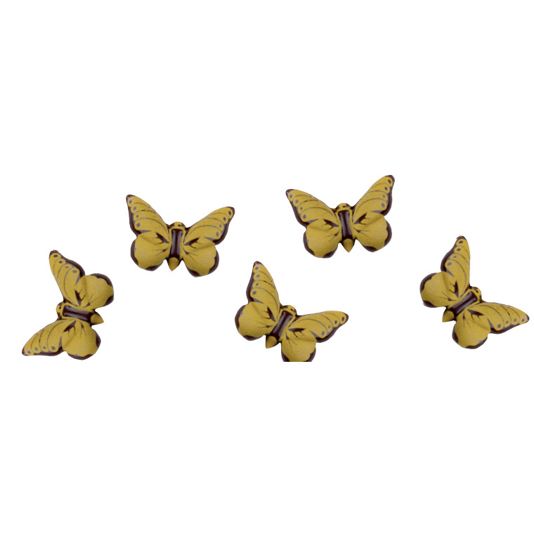 Mariposas Chocolate Negro Doradas · 320 unidades · Artipas