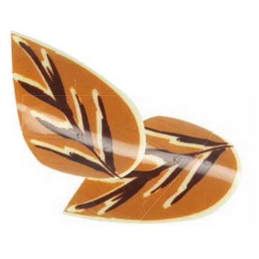 Hojas Chocolate Blanco Marrones · 294 unidades · Artipas