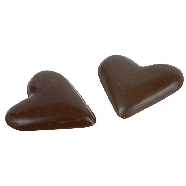 Corazones Pequeños Chocolate Negro · 385 unidades · Artipas