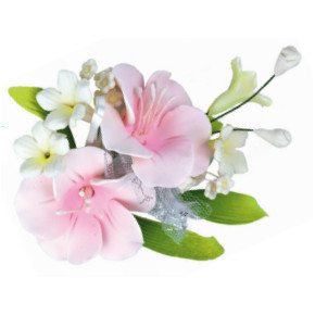 Bouquet Azúcar Flor Rosa · 2 unidades · Artipas