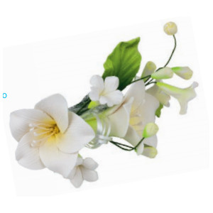 Bouquet Azúcar Flor Blanca 2 · 2 unidades · Artipas