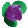 Nueva Rosa 3 Hojas Violeta · 200 unidades · Artipas