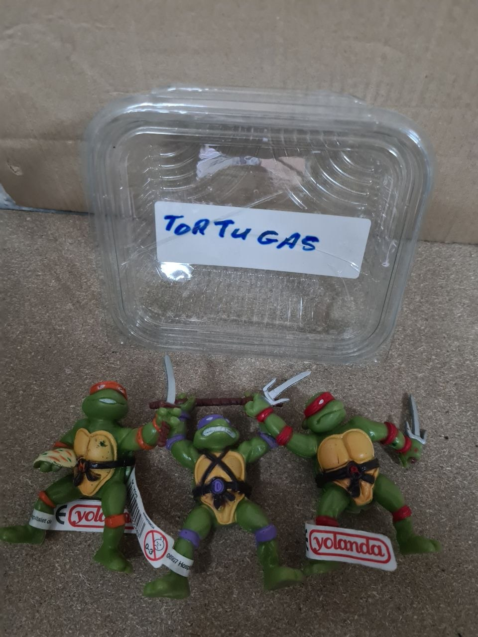 Tortugas Ninja · 4 unidades · Artipas