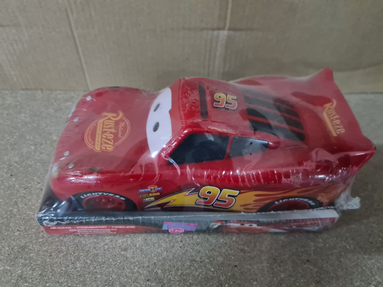 Rayo Mc Queen Hucha Caja Regalo · Artipas