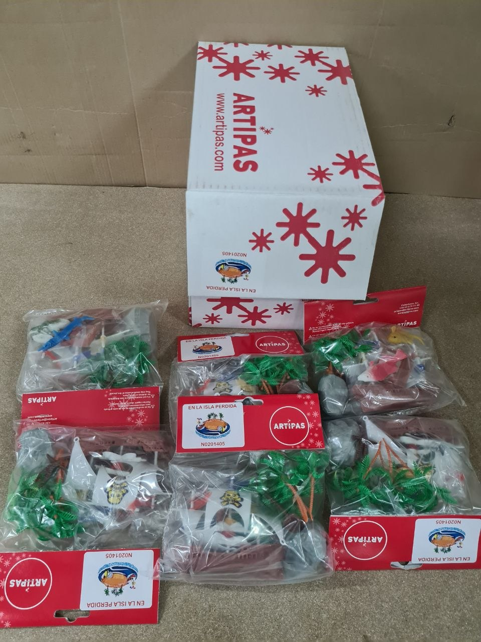 Kit Complementos Isla Perdida · 6 unidades · Artipas