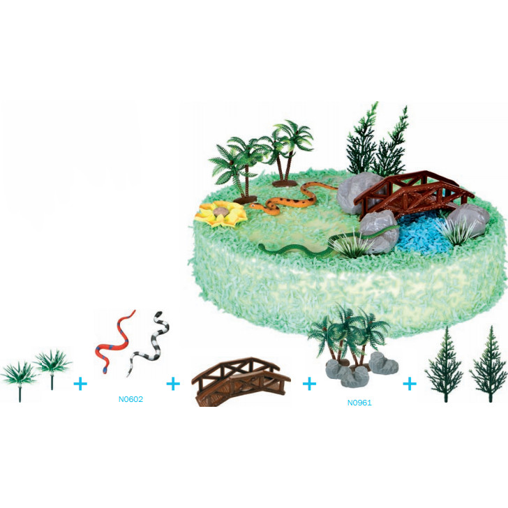 Kit Complementos En La Selva · 6 unidades · Artipas