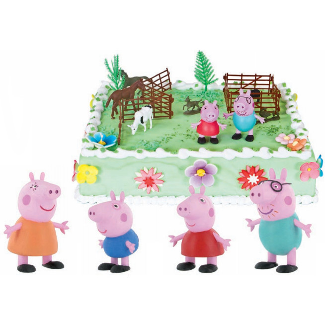 Kit Peppa Pig En La Granja *Sólo Peppa* · 6 unidades · Artipas