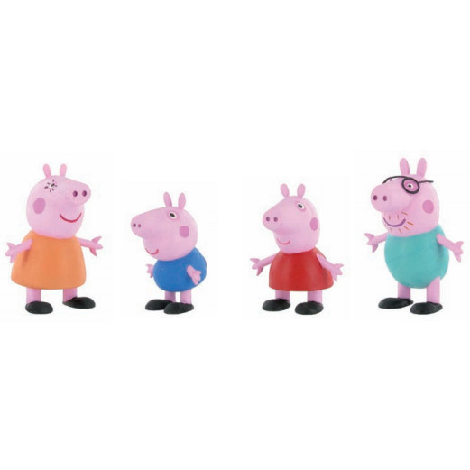 Kit Peppa Pig Y Familia *2 Figuras* · 8 unidades · Artipas