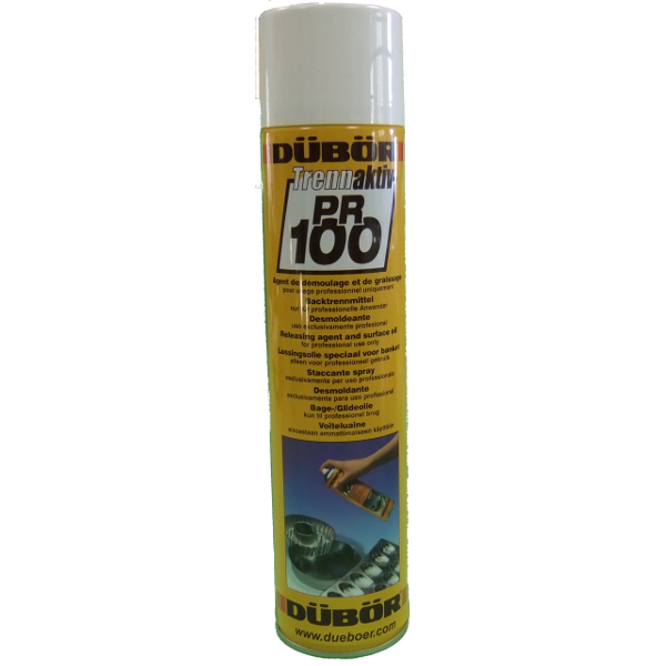 Desmoldeante PR-100  SPRAY 500 gr caja 12 · 12 unidades · Trennaktiv