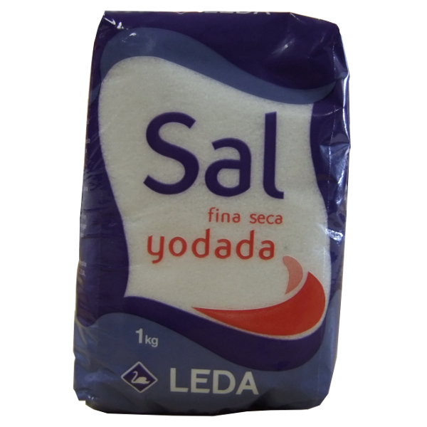 Especies Sal Fina Mesa Paquete 1 Kg Caja 12 Kg · Salina Española