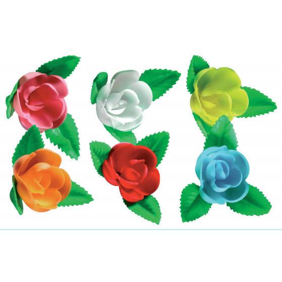 Rosa N-7 Con Hoja Surtida · 100 unidades · Artipas