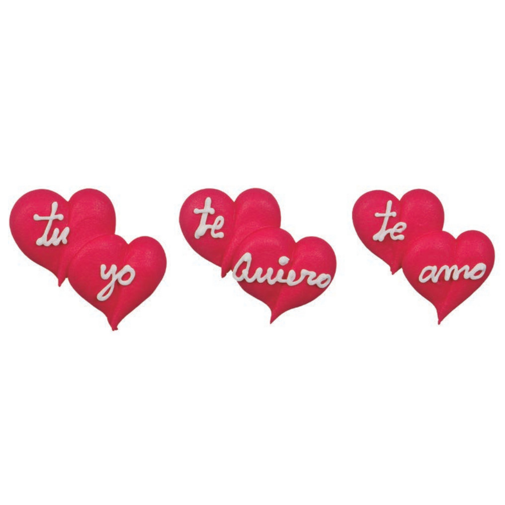 Corazones Dobles Te Quiero/Tu Y Yo · 24 unidades · Artipas