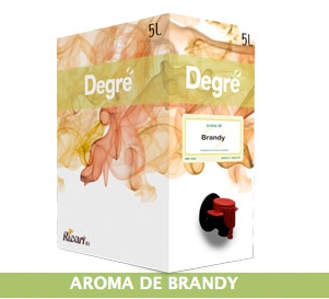 Calados Aroma Brandy 36% GF 5 litros · Ricart Degree