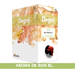Calados Aroma Ron Blanco 40 % GF 5 litros · Ricart Degree