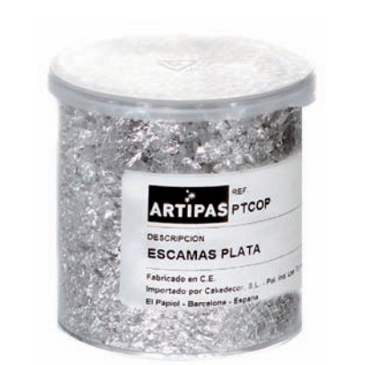 Escamas De Plata · 0,002 kg · Artipas