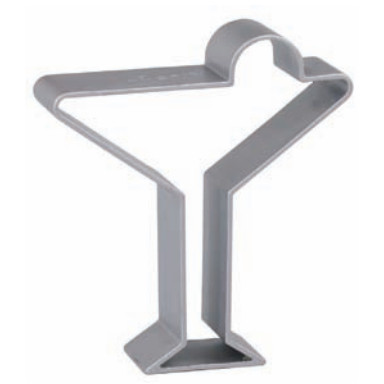 Molde Aluminio Copa Martini · Artipas