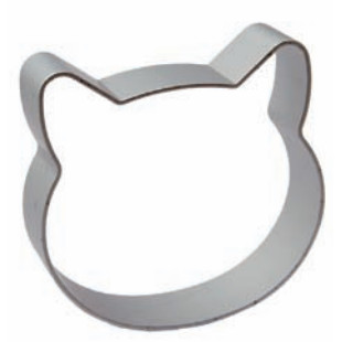 Molde Aluminio Cabeza Gato · Artipas