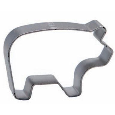 Molde Aluminio Cerdito · Artipas