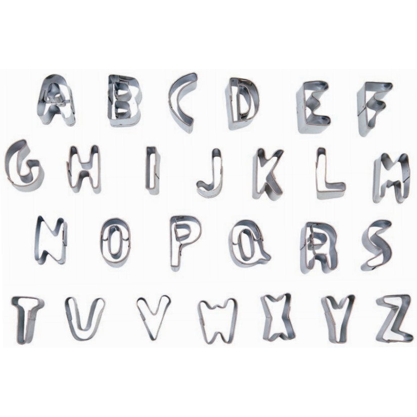 Set Moldes Abecedario 26 Letras · Artipas