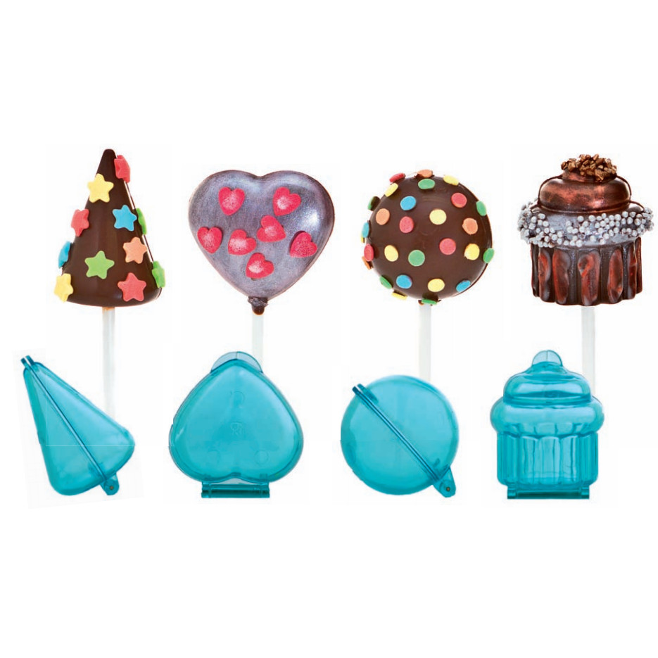 Molde Plástico Lollipop · Artipas