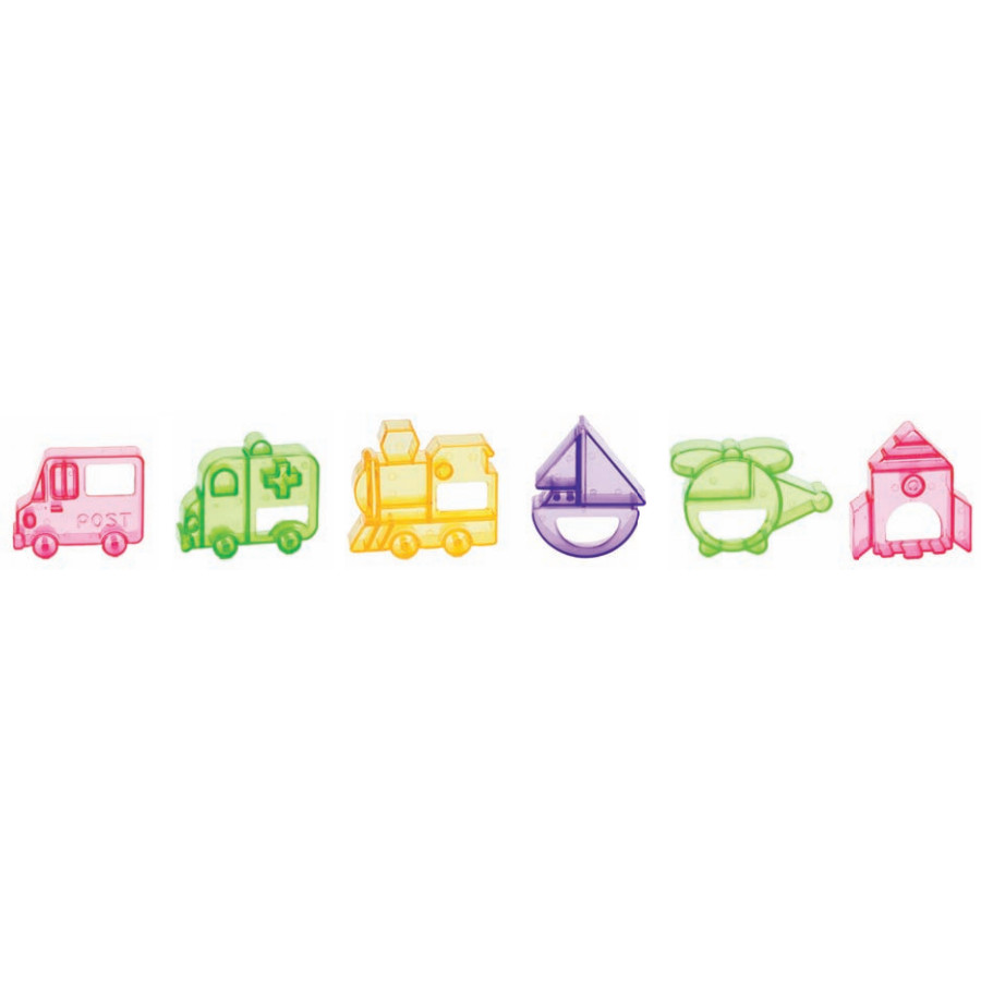 Set Moldes 6 Medios Transporte · Artipas