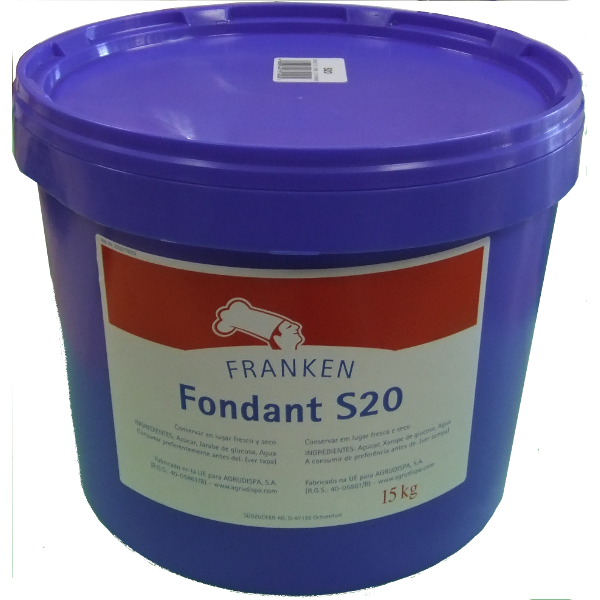 Azucar Fondan Blanco Cubo 15 Kg