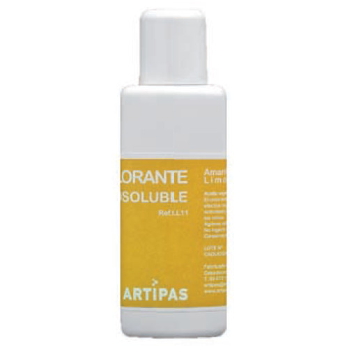 Colorante Líquido Lipos Amarillo Limón · 180 unidades · Artipas