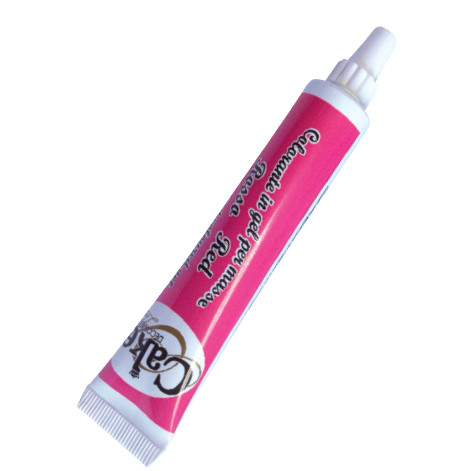 Tubo Colorante En Gel Rojo 20 G. · 20 unidades · Artipas