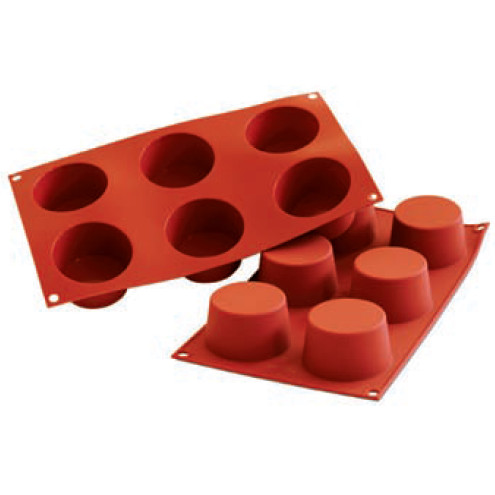 Placa Silicona Muffin Mediano 6 Pz · Artipas