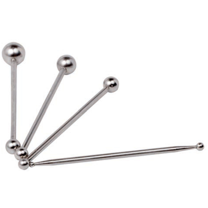 Set 4 Bolillos Para Modelado Pasta · 4 unidades · Artipas