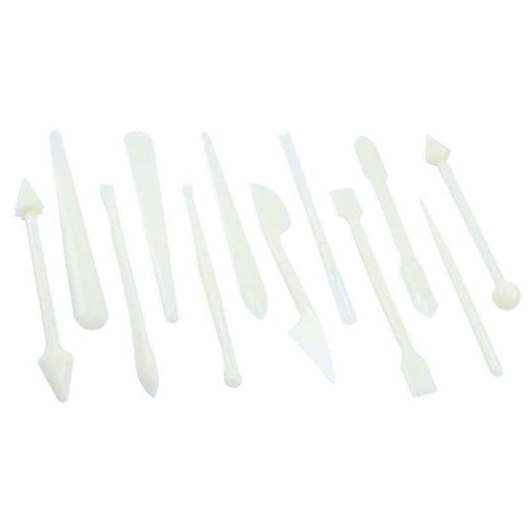 Set 12 Estecas Modelado Pasta · 12 unidades · Artipas