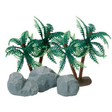 Set Palmera+Piedras · 72 unidades · Artipas