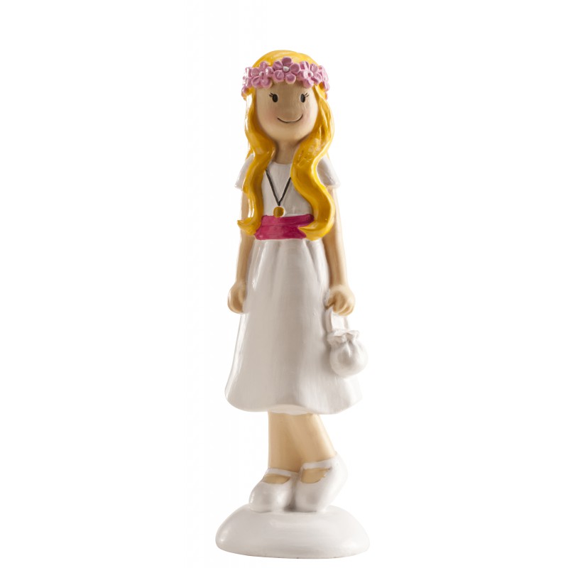Niña Comunión Moderna 13 cm · 6 unidades · Dekora