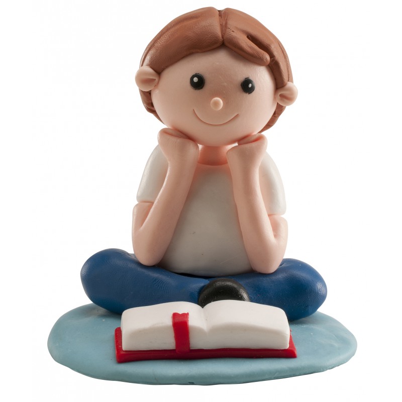 Niño Comunión Leyendo · 6 unidades · Dekora