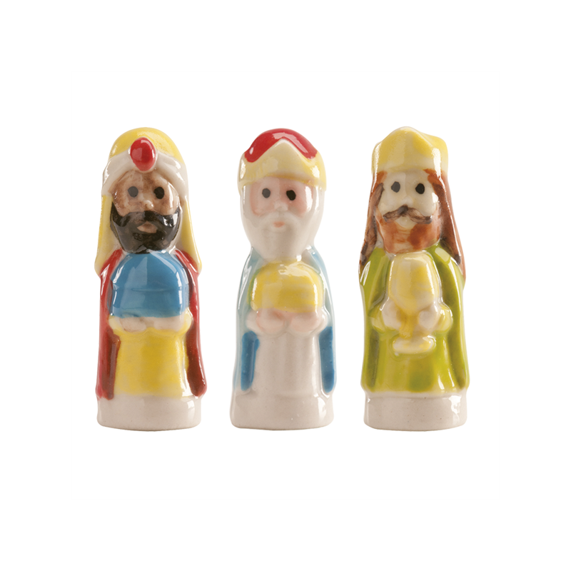 Reyes Roscón Simpáticos 3.5 cm · 100 unidades · Dekora