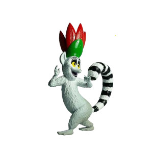 MADAGASCAR 2 * Rey Julien XIII* · 6 unidades · Artipas