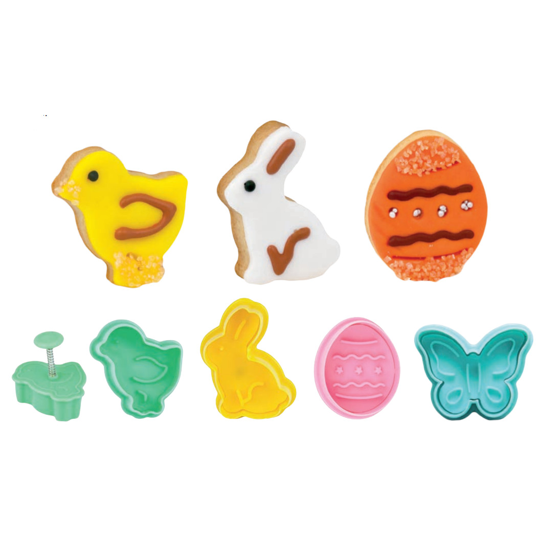 Set 4 Moldes Galletas de Pascua · Artipas