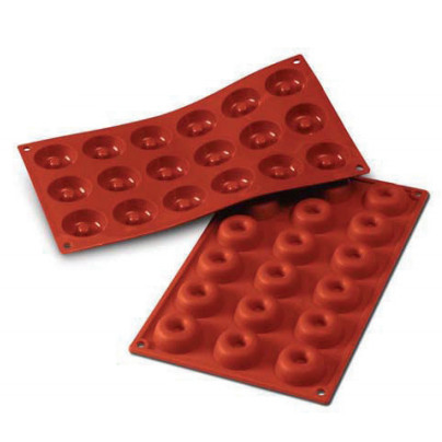 Placa Silicona Savarin Pequeño 18 Moldes · Artipas