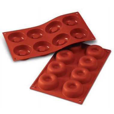 Placa Silicona Savarin Mediano 8 MOldes · Artipas
