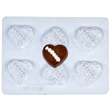 Molde Chocolate Corazón Con Parque 32x38 mm · Artipas