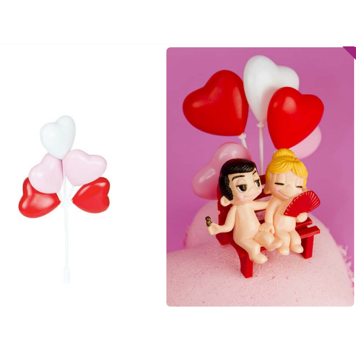 Grupo Globos Corazones · 36 unidades · Artipas
